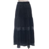 ベロアティアードロングＳＫ | axes femme | 詳細画像26 