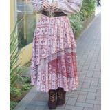 赤 | ローズ・ステンドグラススカート | axes femme