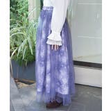 スノー・ローズ柄スカート | axes femme | 詳細画像2 