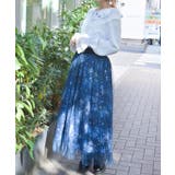 スノー・ローズ柄スカート | axes femme | 詳細画像5 