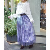 スノー・ローズ柄スカート | axes femme | 詳細画像6 