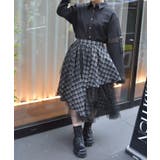 異素材イレヘムボリュームスカート | axes femme | 詳細画像4