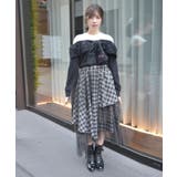 異素材イレヘムボリュームスカート | axes femme | 詳細画像8