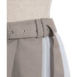 プリーツ切替スカート | axes femme | 詳細画像10 