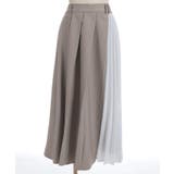 プリーツ切替スカート | axes femme | 詳細画像12 