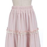 フリル切替ティアードスカート | axes femme | 詳細画像21