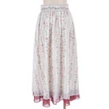 苺柄切替フレアスカート | axes femme | 詳細画像19 