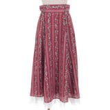 苺柄切替フレアスカート | axes femme | 詳細画像24 