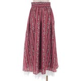 苺柄切替フレアスカート | axes femme | 詳細画像26 