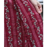 苺柄切替フレアスカート | axes femme | 詳細画像4 