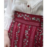 苺柄切替フレアスカート | axes femme | 詳細画像5 