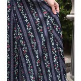 苺柄切替フレアスカート | axes femme | 詳細画像9 