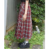 ベルト×チェーンプリーツスカート | axes femme | 詳細画像2 