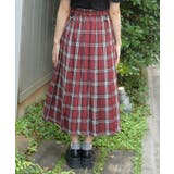 ベルト×チェーンプリーツスカート | axes femme | 詳細画像3 