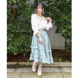 ジャスミン柄マルチＷＡＹスカート | axes femme | 詳細画像12 