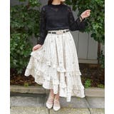 ジャスミン柄マルチＷＡＹスカート | axes femme | 詳細画像9 
