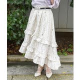 生成り | ジャスミン柄マルチＷＡＹスカート | axes femme