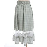 バックリボンハイウエストスカート | axes femme | 詳細画像12 