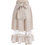 バックリボンハイウエストスカート | axes femme | 詳細画像15 