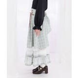 バックリボンハイウエストスカート | axes femme | 詳細画像2 