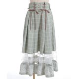 バックリボンハイウエストスカート | axes femme | 詳細画像7 