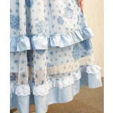 紫陽花柄プリントチュールスカート | axes femme | 詳細画像6 