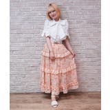リボン柄シアーチェックスカート | axes femme | 詳細画像12 