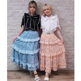 リボン柄シアーチェックスカート | axes femme | 詳細画像13 