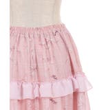 リボン柄シアーチェックスカート | axes femme | 詳細画像30 