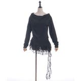 ドレープアシメレースヘムプルオーバー | axes femme | 詳細画像23