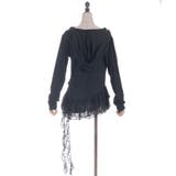 ドレープアシメレースヘムプルオーバー | axes femme | 詳細画像25