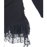 ドレープアシメレースヘムプルオーバー | axes femme | 詳細画像27