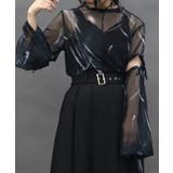 黒 | マーブルシアートップス | axes femme