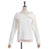 オフショル風リボンカットプルオーバー | axes femme | 詳細画像10 