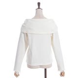 オフショル風リボンカットプルオーバー | axes femme | 詳細画像12 