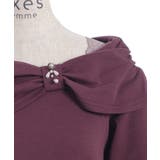 オフショル風リボンカットプルオーバー | axes femme | 詳細画像20 