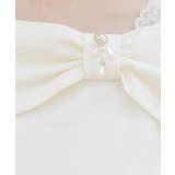 オフショル風リボンカットプルオーバー | axes femme | 詳細画像8 