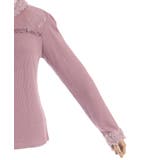 チュールローズレース切替プルオーバー | axes femme | 詳細画像23