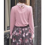 チュールローズレース切替プルオーバー | axes femme | 詳細画像3