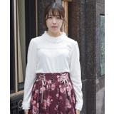 チュールローズレース切替プルオーバー | axes femme | 詳細画像6