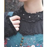 チュールローズレース切替プルオーバー | axes femme | 詳細画像7