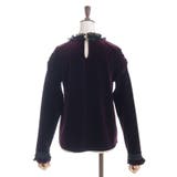 ブロッキングベロアプルオーバー | axes femme | 詳細画像10