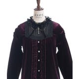 ブロッキングベロアプルオーバー | axes femme | 詳細画像11