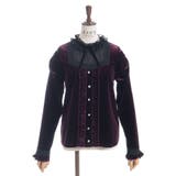 ブロッキングベロアプルオーバー | axes femme | 詳細画像13