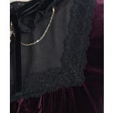 ブロッキングベロアプルオーバー | axes femme | 詳細画像14