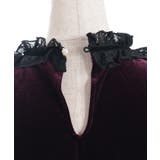 ブロッキングベロアプルオーバー | axes femme | 詳細画像15