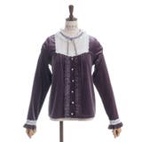 ブロッキングベロアプルオーバー | axes femme | 詳細画像17