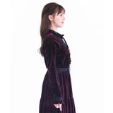 ブロッキングベロアプルオーバー | axes femme | 詳細画像2