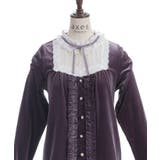 ブロッキングベロアプルオーバー | axes femme | 詳細画像20