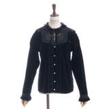 ブロッキングベロアプルオーバー | axes femme | 詳細画像23